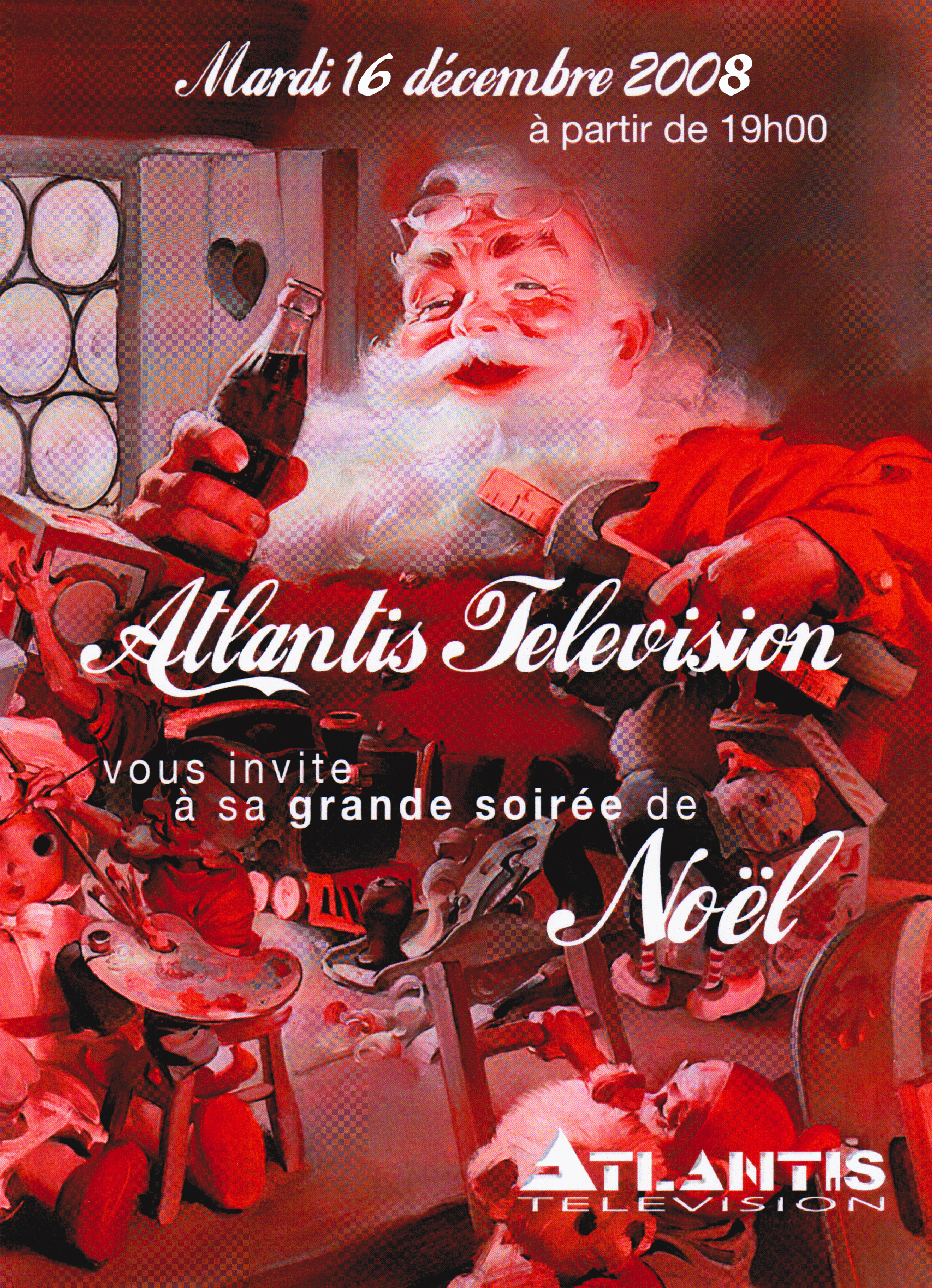 Atlantis Television - Première soirée de Noël au Bistrot d’André