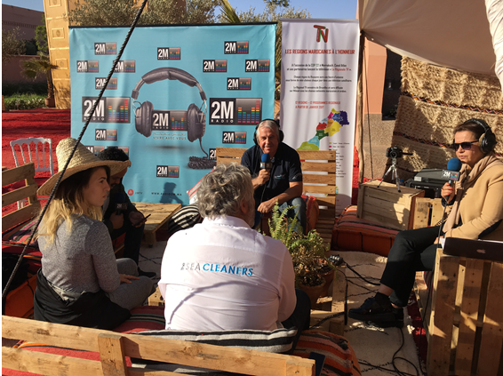 Yvan Bourgnon & Patrick Fabre à la COP22