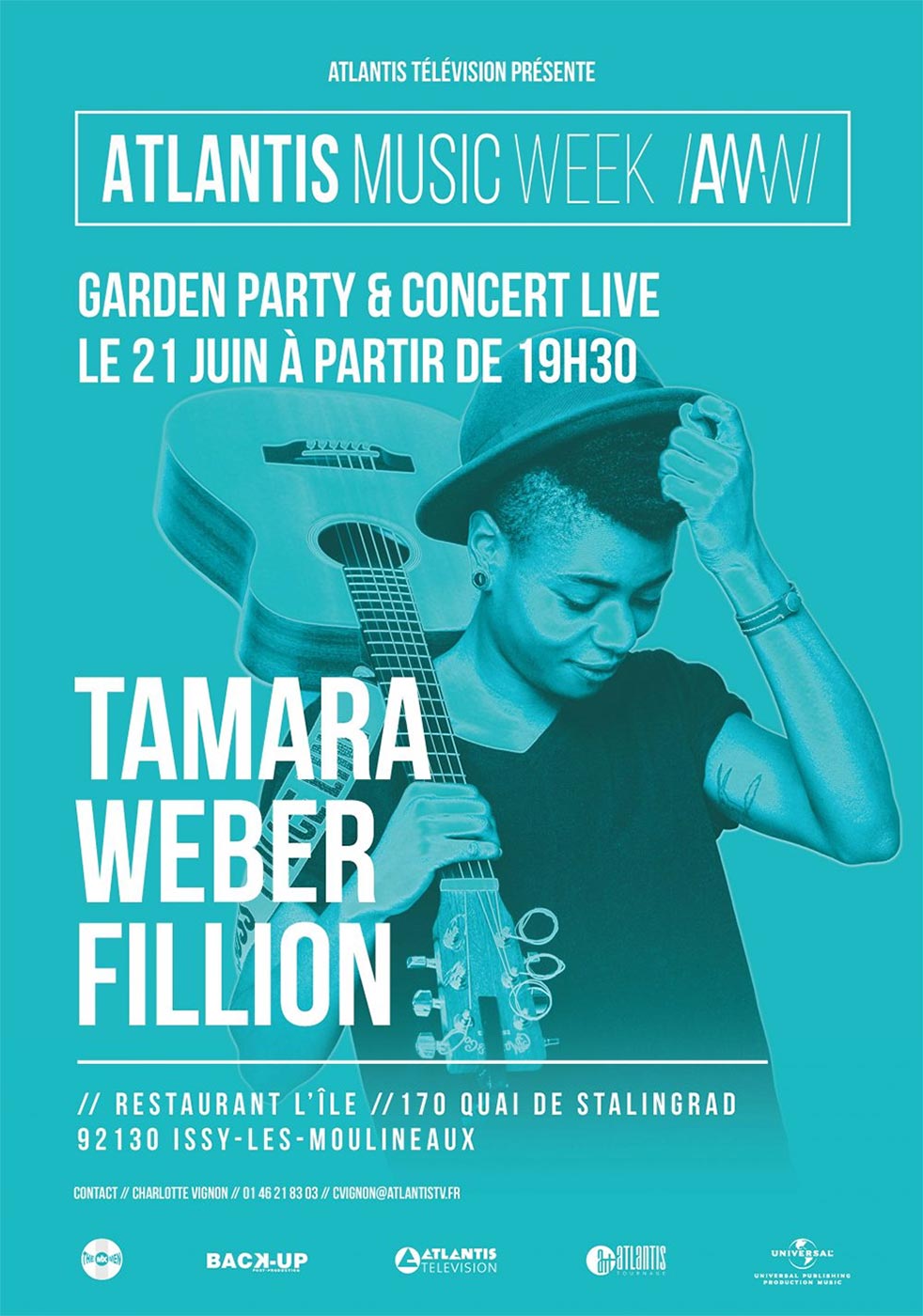 Tamara en concert à la Atlantis Music Week 2017 Tamara en concert à la Atlantis Music Week 2017